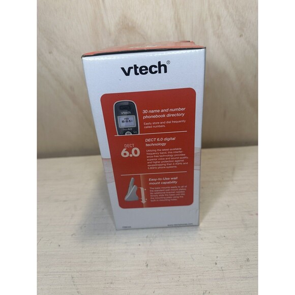 VTech CS6124 Single Line DECT 6.0 Cordless Phone - Picture 5 of 6